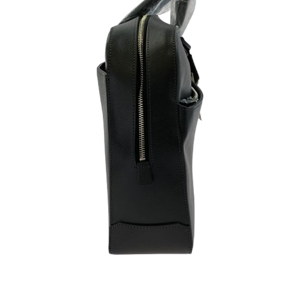 aniary アニアリ 33-01000 S-Film Leather レザー ブリーフケース ビジネスバッグ チャコール系 チャコールグレイ【新古品】【未使用】【中古】