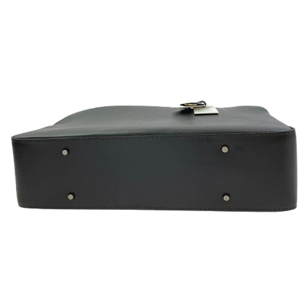 aniary アニアリ 33-01000 S-Film Leather レザー ブリーフケース ビジネスバッグ チャコール系 チャコールグレイ【新古品】【未使用】【中古】