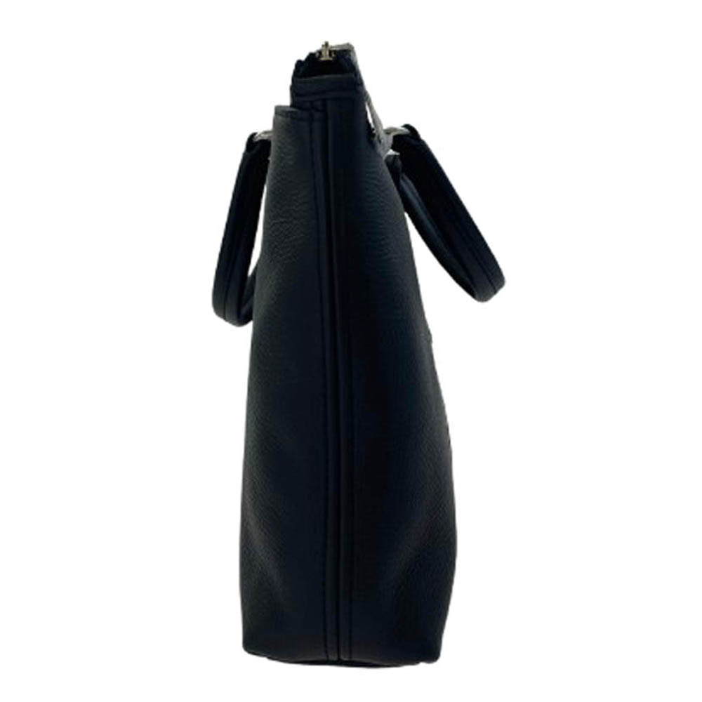 aniary アニアリ 07-01005 Shrink Leather レザー ブリーフケース ビジネスバッグ ブラック系【新古品】【未使用】【中古】