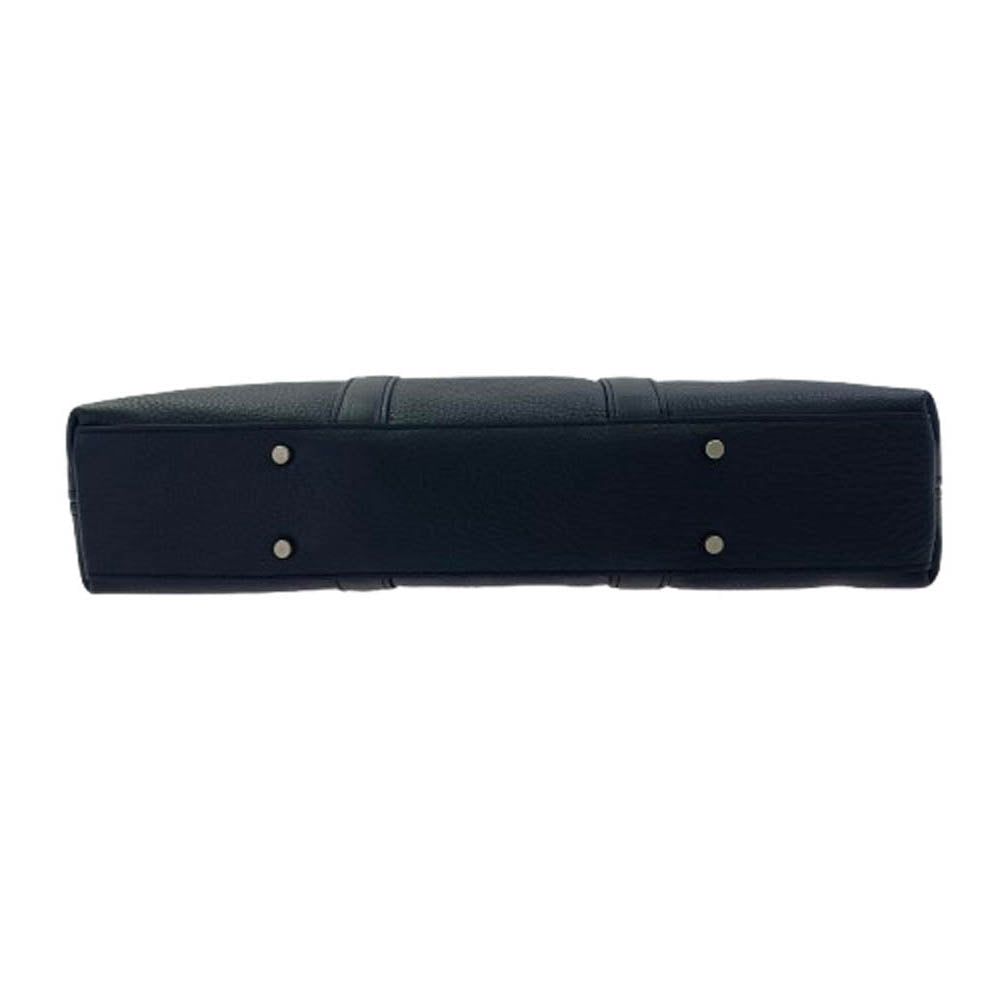 aniary アニアリ 07-01005 Shrink Leather レザー ブリーフケース ビジネスバッグ ブラック系【新古品】【未使用】【中古】