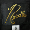 Needles ニードルス MR181 String Cowboy Short R/C Lawn Cloth ストリング カウボーイ ショーツ レーヨン コットン チェック ショート パンツ ブラック系 S【中古】