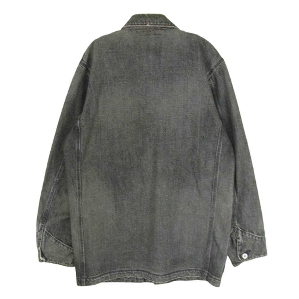 NEIGHBORHOOD ネイバーフッド DCNH-JK-01 DENIM COVERALL デニム カバーオール ジャケット ブラック系 S【中古】