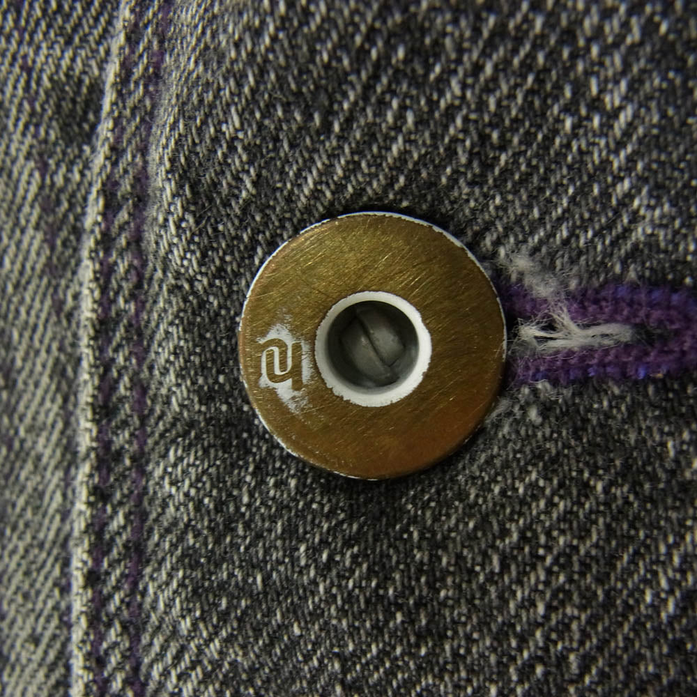 NEIGHBORHOOD ネイバーフッド DCNH-JK-01 DENIM COVERALL デニム カバーオール ジャケット ブラック系 S【中古】