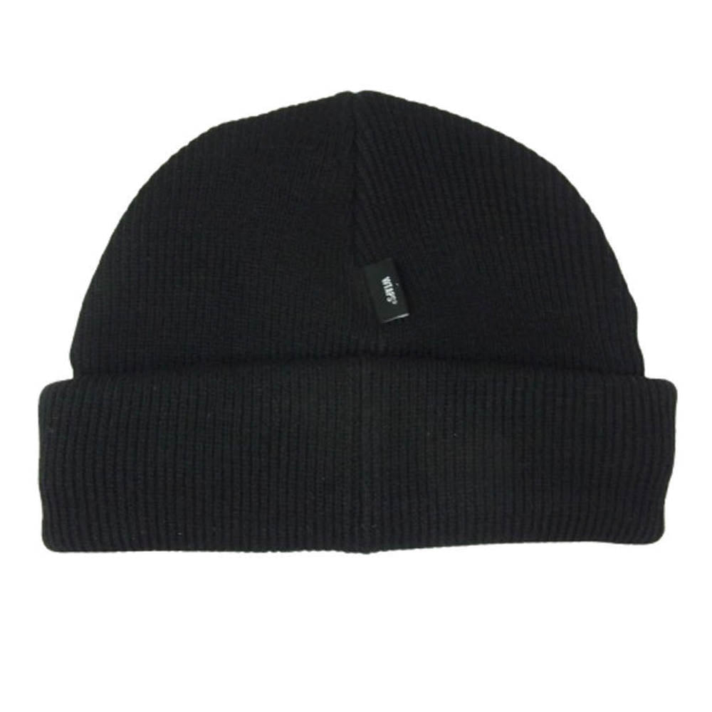 WTAPS ダブルタップス 242MADT-HT04 Beanie Acrylic ロゴ ビーニー ニットキャップ ブラック系 X00【美品】【中古】
