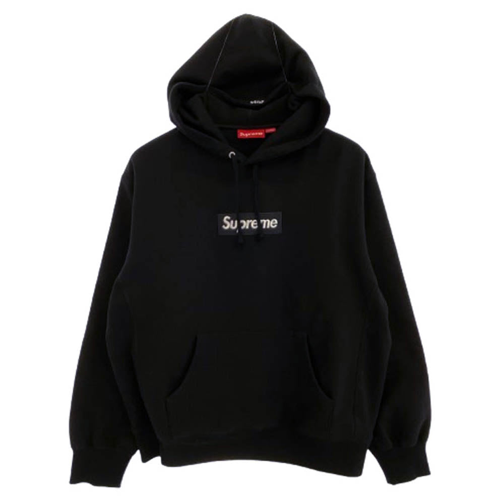 Supreme シュプリーム 24AW Box Logo Hooded Sweatshirt ボックスロゴ フーディー スウェット パーカー ブラック系 M【美品】【中古】