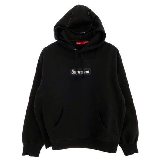 Supreme シュプリーム 24AW Box Logo Hooded Sweatshirt ボックスロゴ フーディー スウェット パーカー ブラック系 M【美品】【中古】