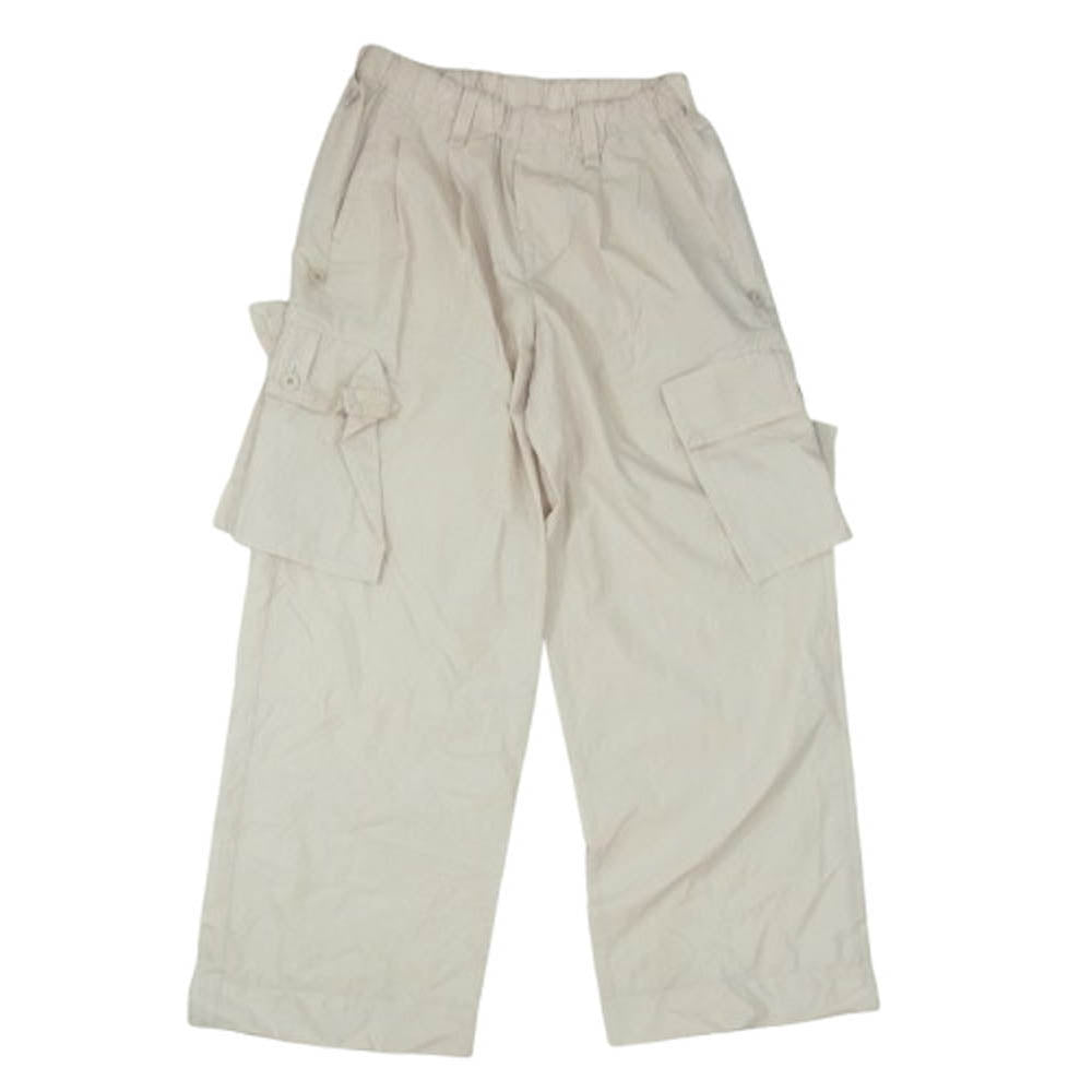 HOMME PLISSE ISSEY MIYAKE オム プリッセ イッセイミヤケ HP51FF313 FRESHEN フレシュン カーゴ パンツ オフホワイト系 2【美品】【中古】