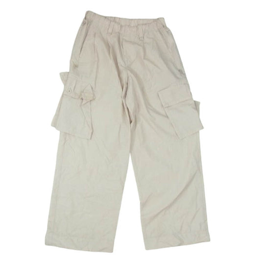 HOMME PLISSE ISSEY MIYAKE オム プリッセ イッセイミヤケ HP51FF313 FRESHEN フレシュン カーゴ パンツ オフホワイト系 2【美品】【中古】