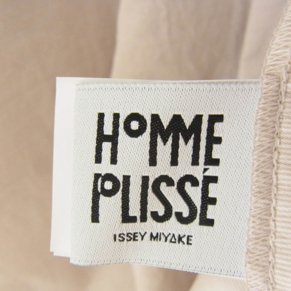 HOMME PLISSE ISSEY MIYAKE オム プリッセ イッセイミヤケ HP51FJ312 FRESHEN フレシュン シャツ ブラウス ピンク系 3【美品】【中古】
