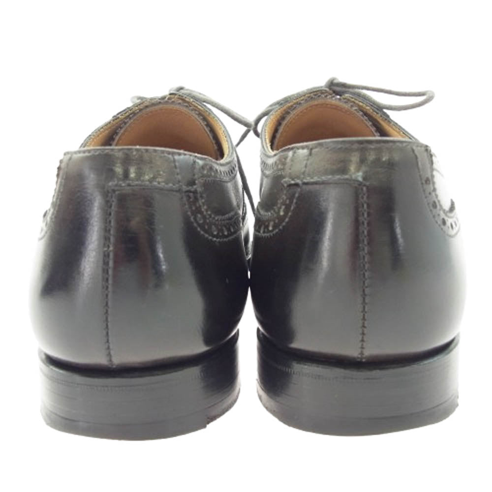 CROCKETT&JONES クロケットアンドジョーンズ 9881-1015-01 Guildford ウィングチップ ギルフォード レザー シューズ ダークブラウン系 7E【中古】
