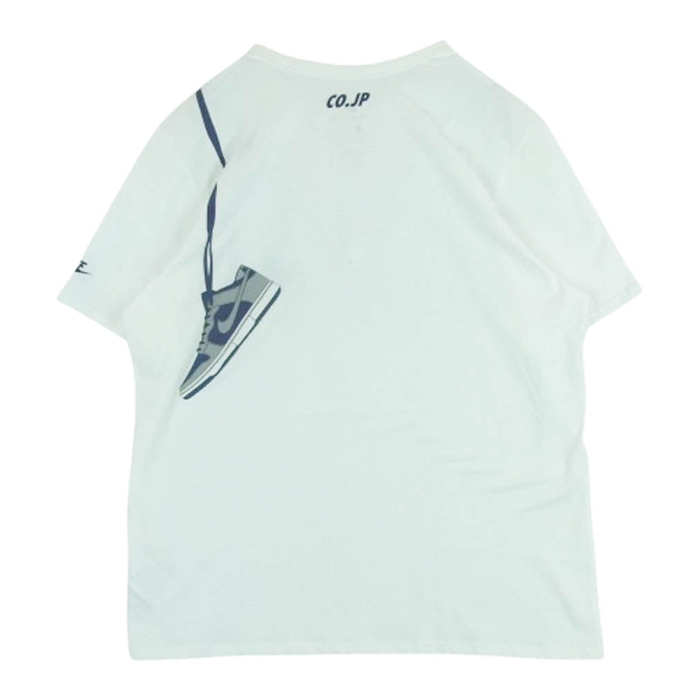 NIKE ナイキ DUNK ダンク 半袖 Tシャツ コットン 中国製 ホワイト系 XXL【中古】