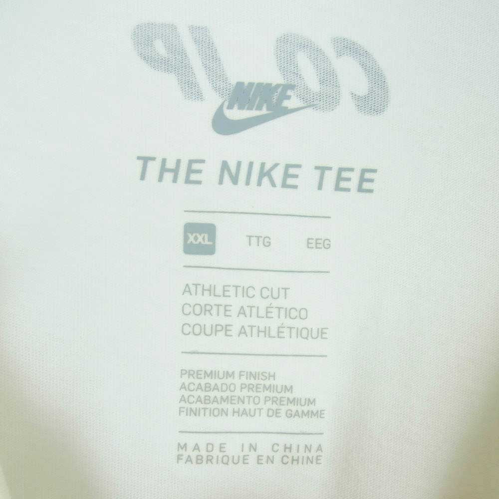 NIKE ナイキ DUNK ダンク 半袖 Tシャツ コットン 中国製 ホワイト系 XXL【中古】