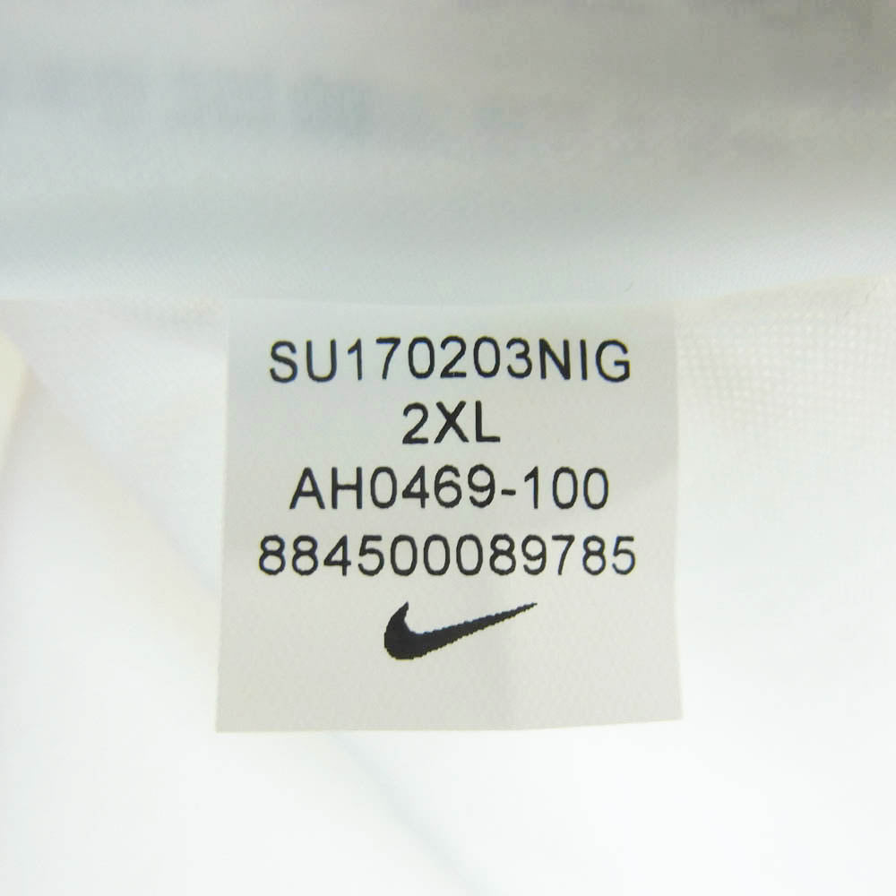 NIKE ナイキ DUNK ダンク 半袖 Tシャツ コットン 中国製 ホワイト系 XXL【中古】