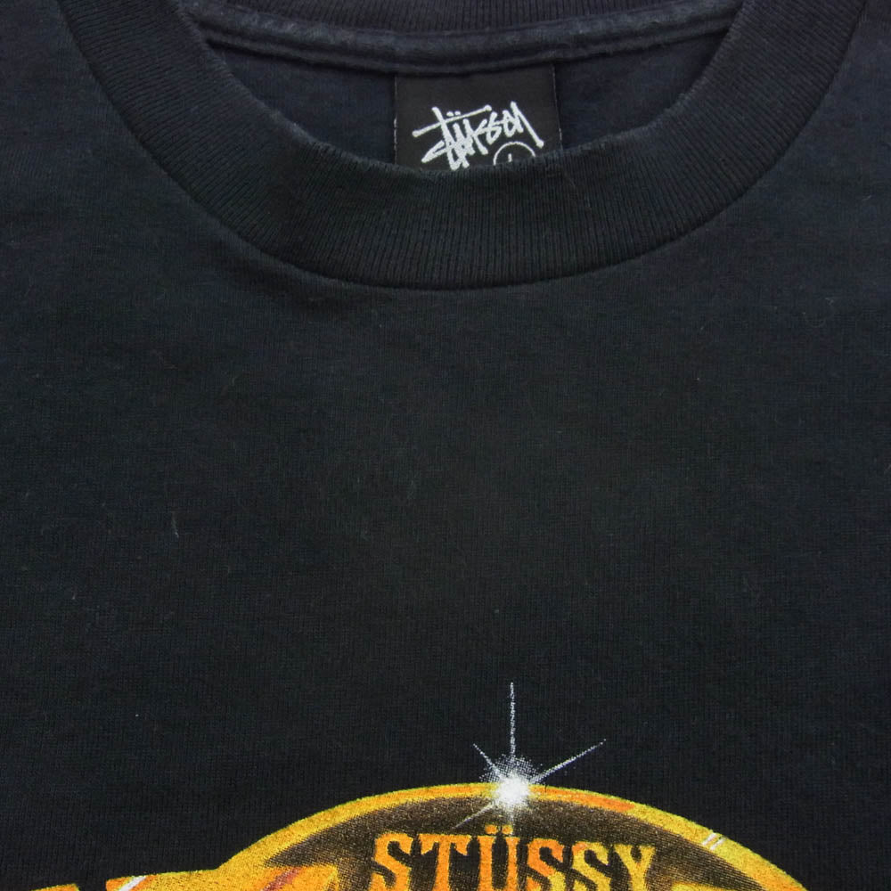 STUSSY ステューシー 05SS 2005年製 Major blade TOUR プリント ツアー Tシャツ 半袖 ブラック系 L【中古】