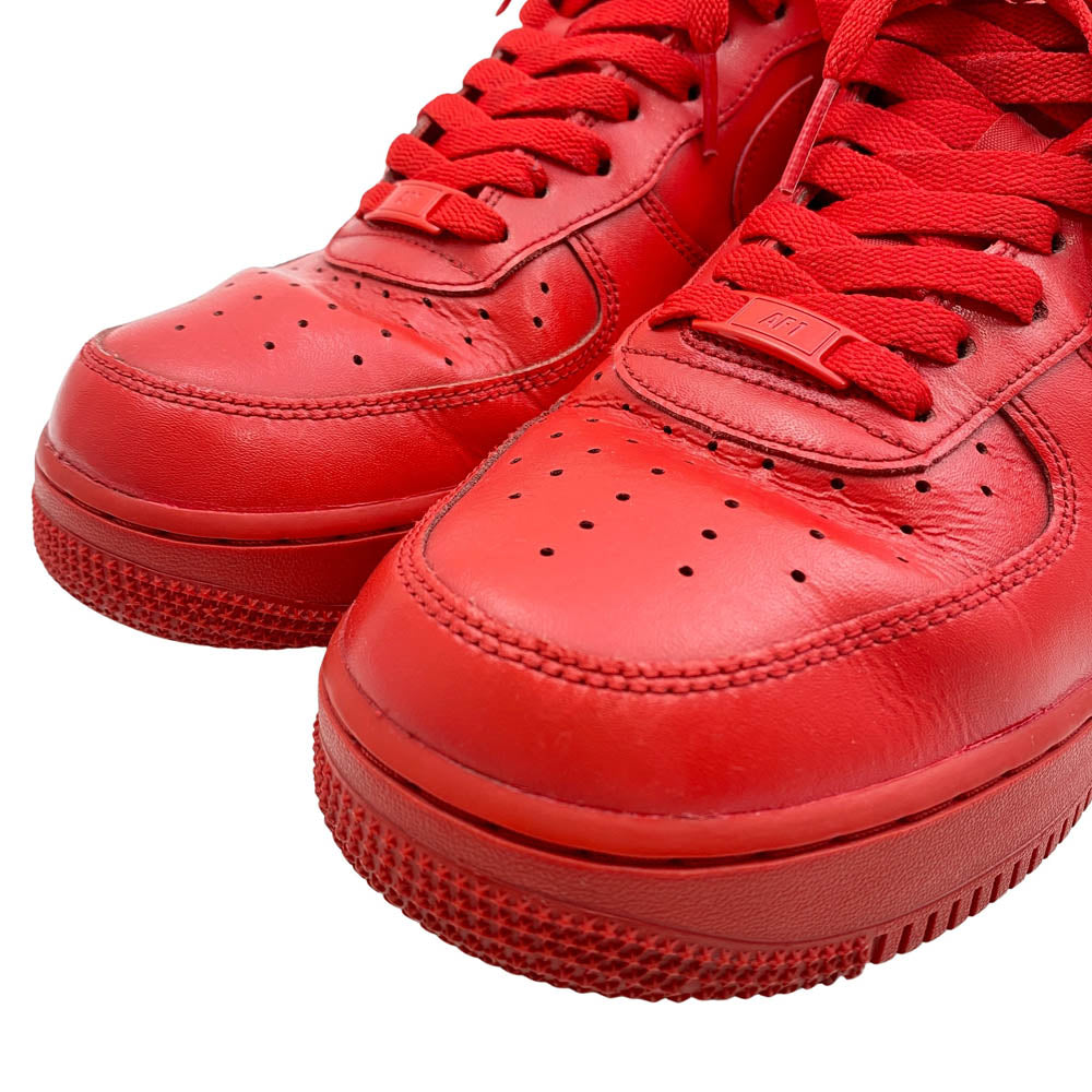NIKE ナイキ CW6999-600 Air Force 1 Low Triple Red エアフォース1 トリプルレッド ローカットスニーカー レッド系 27.5cm【中古】