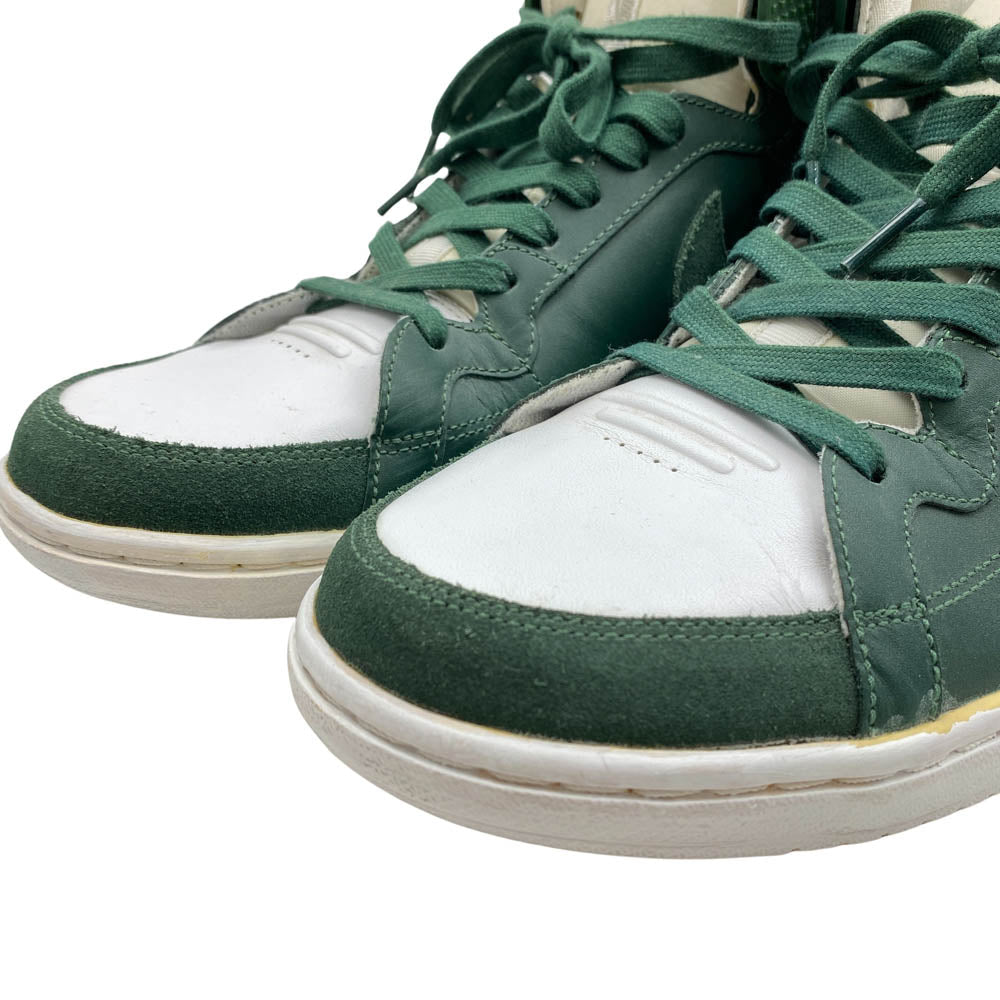 Supreme シュプリーム 2010年製 428927-300 × NIKE ナイキ ZOOM AIR 94 HI TEAM GREEN TEAM GREEN WHITE ズーム エア ハイカットスニーカー グリーン系 29cm【中古】