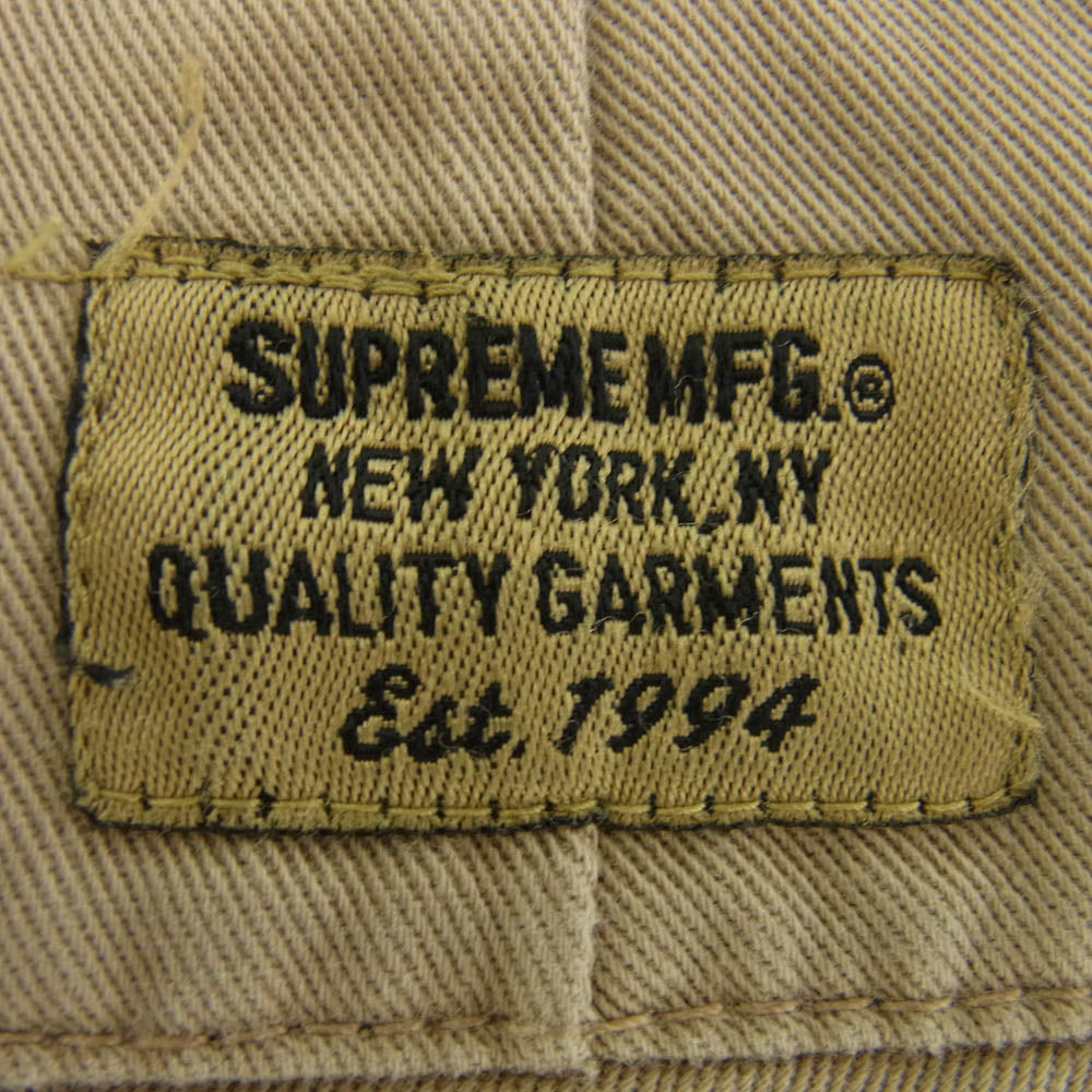Supreme シュプリーム ボタンフライ チノ パンツ ベージュ系 36【中古】