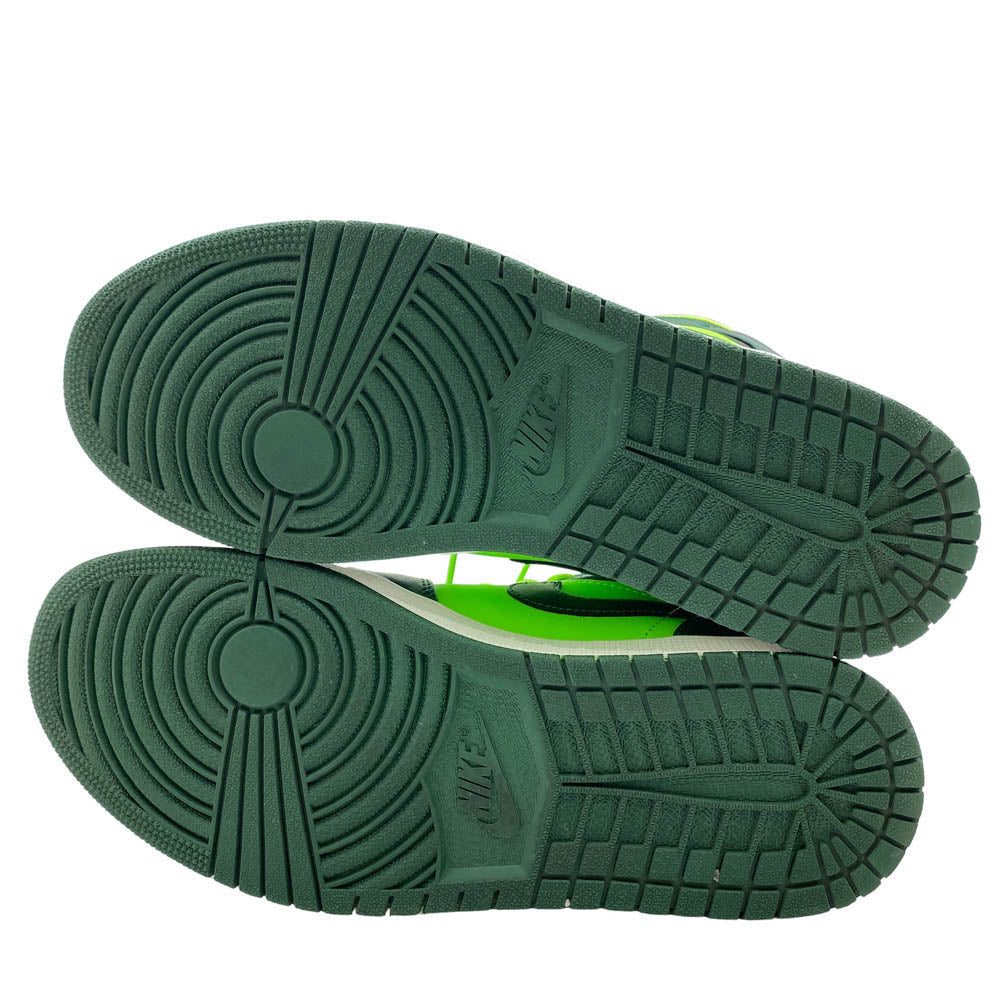 NIKE ナイキ 554724-330 Air Jordan 1 Mid Gorge Green AJ1 エアジョーダン1 ミッド ハイカットスニーカー グリーン系 28.5cm【中古】