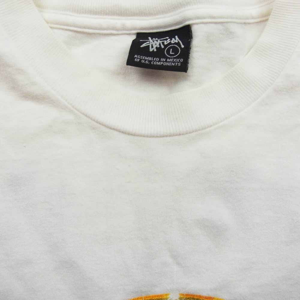 STUSSY ステューシー 05SS 2005年製 Major blade TOUR プリント ツアー Tシャツ 半袖 ホワイト系 L【中古】
