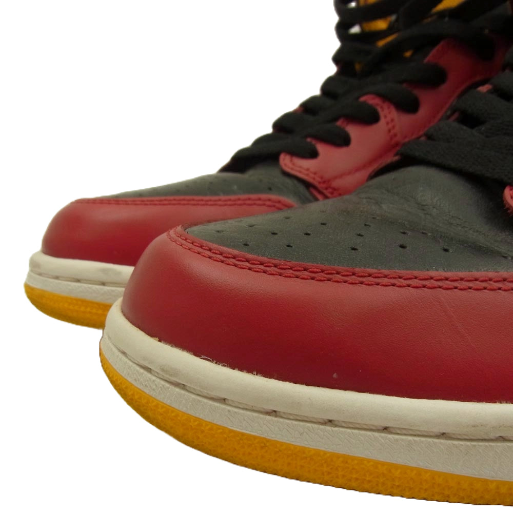 NIKE ナイキ 555088-017 AIR JORDAN 1 RETRO HUMAN HIGHLIGHT AJ1 エアジョーダン1 レトロ ヒューマン ハイライト ハイカットスニーカー 28cm【中古】