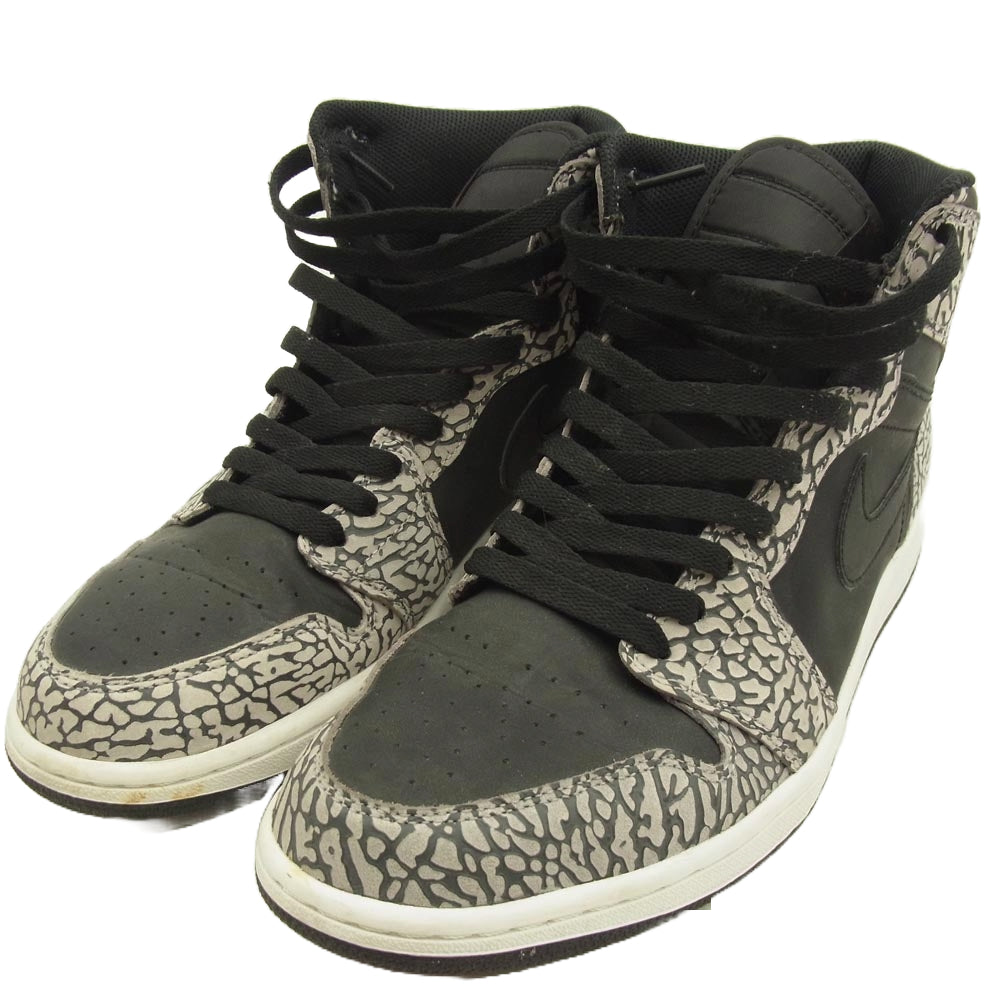 NIKE ナイキ 839115-013 Air Jordan 1 Retro High Un-Supreme AJ1 エアジョーダン1 レトロ アン-シュプリーム ハイカットスニーカー 28cm【中古】