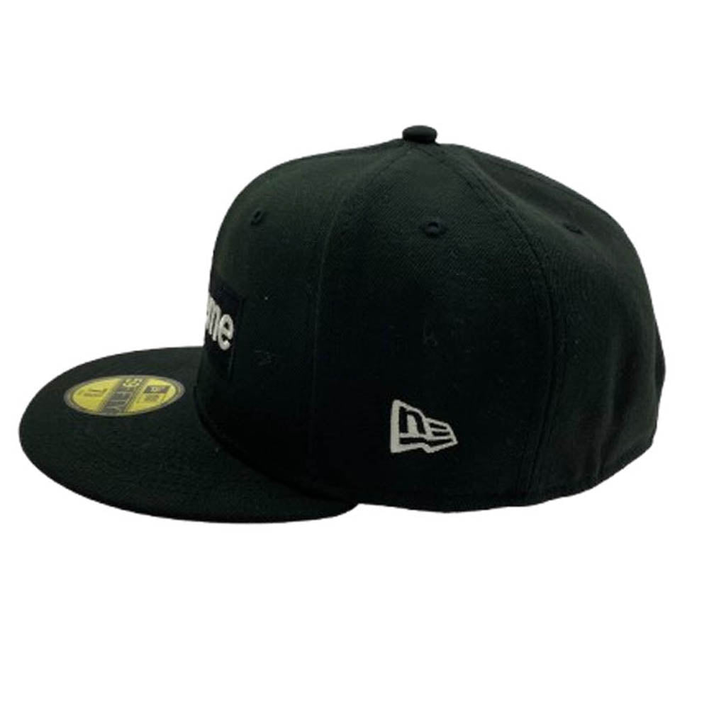 Supreme シュプリーム 22AW × New Era ニューエラ Money Box Logo マネー ボックス ロゴ ベースボール キャップ ブラック系 60.6cm【中古】