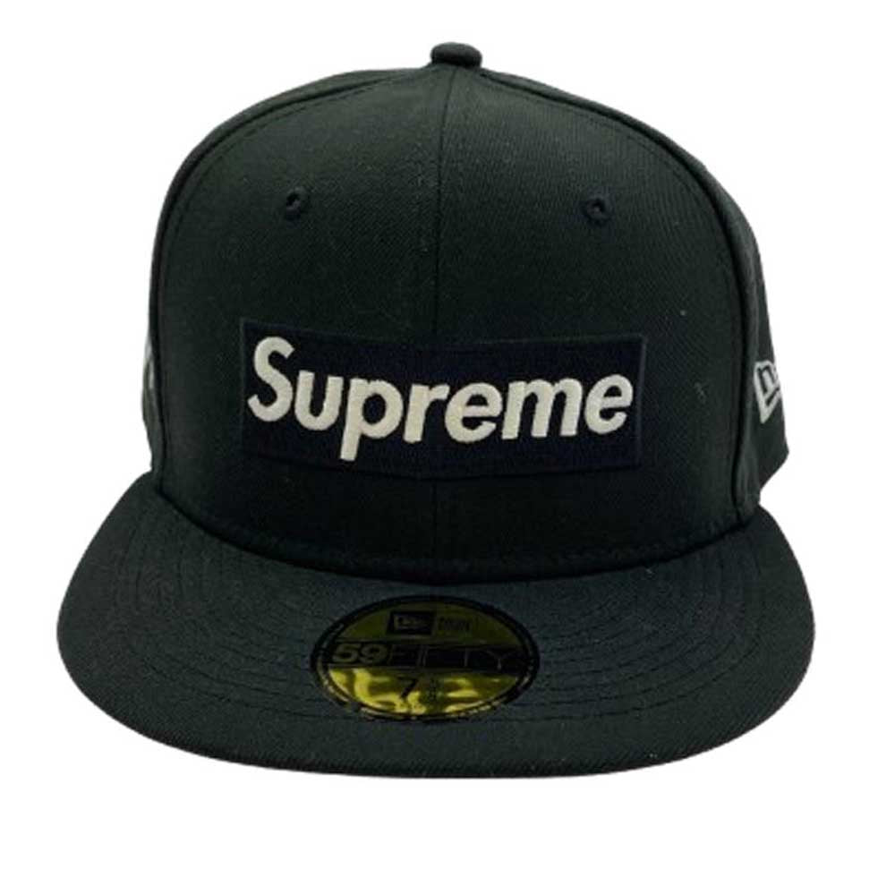 Supreme シュプリーム 22AW × New Era ニューエラ Money Box Logo マネー ボックス ロゴ ベースボール キャップ ブラック系 60.6cm【中古】