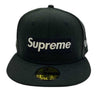 Supreme シュプリーム 22AW × New Era ニューエラ Money Box Logo マネー ボックス ロゴ ベースボール キャップ ブラック系 60.6cm【中古】
