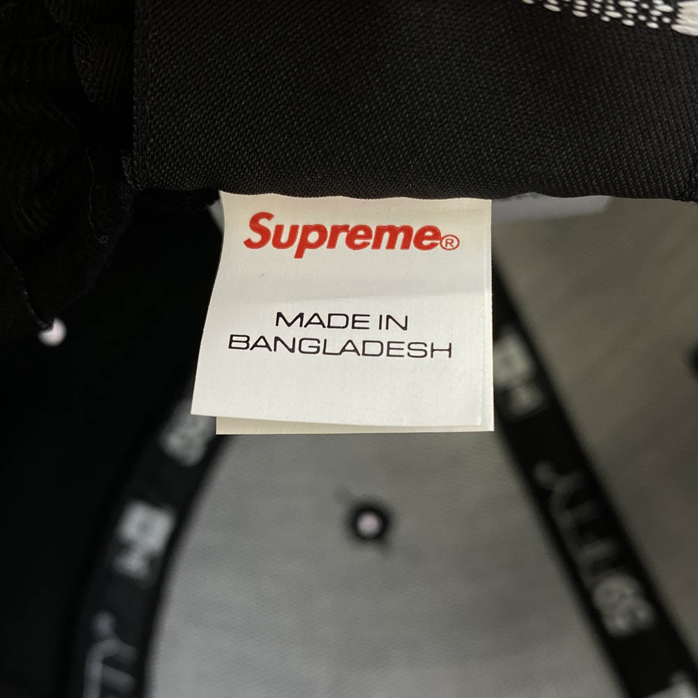 Supreme シュプリーム 22AW × New Era ニューエラ Money Box Logo マネー ボックス ロゴ ベースボール キャップ ブラック系 60.6cm【中古】