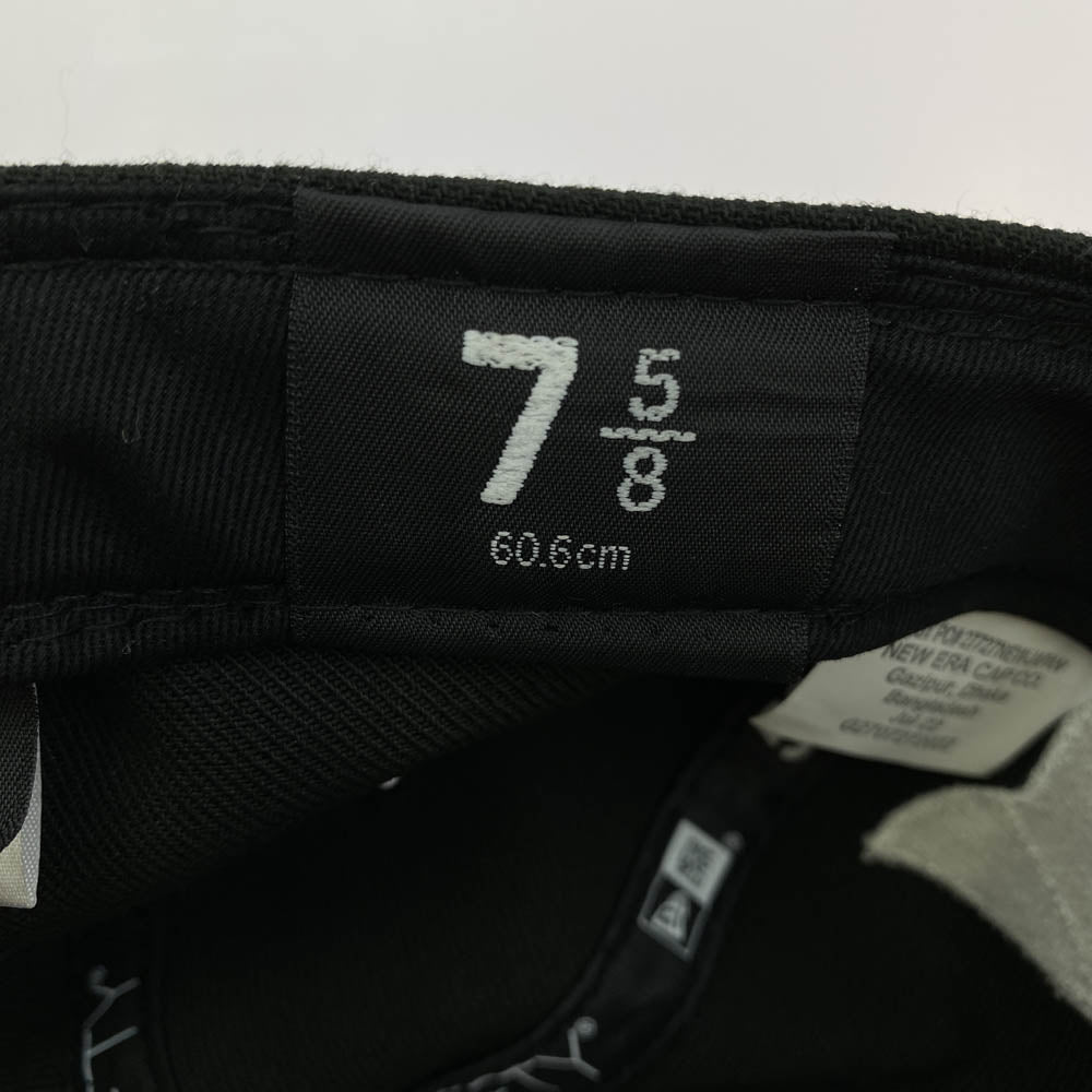 Supreme シュプリーム 22AW × New Era ニューエラ Money Box Logo マネー ボックス ロゴ ベースボール キャップ ブラック系 60.6cm【中古】