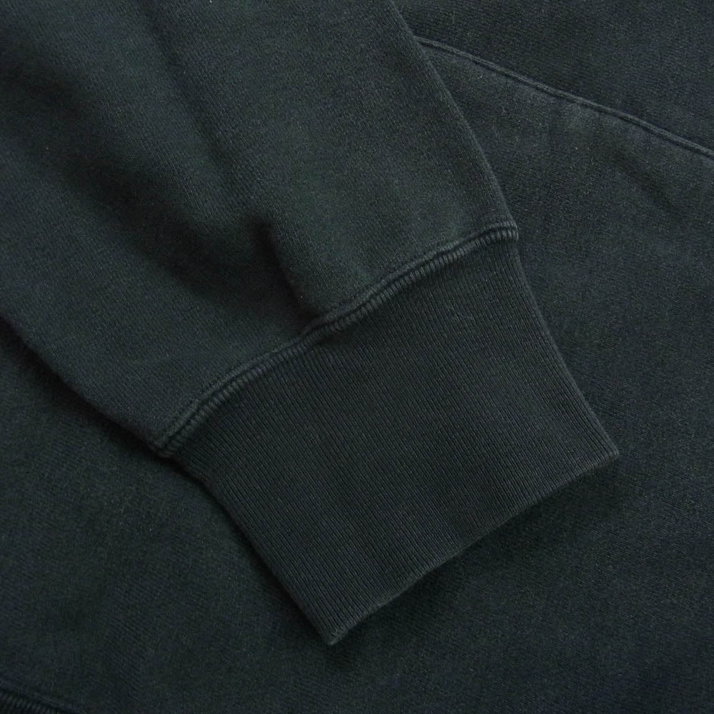 A BATHING APE アベイシングエイプ 初期タグ アーチロゴ ロゴ プリント スウェット プルオーバー パーカー ブラック系 L【中古】