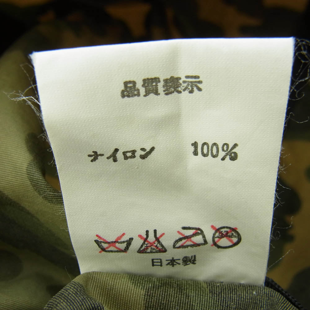 A BATHING APE アベイシングエイプ 1ST CAMO  ONE SHOULDER BODY BAG ワンショルダー 猿 迷彩 カモ ショルダー バッグ カーキ系【中古】