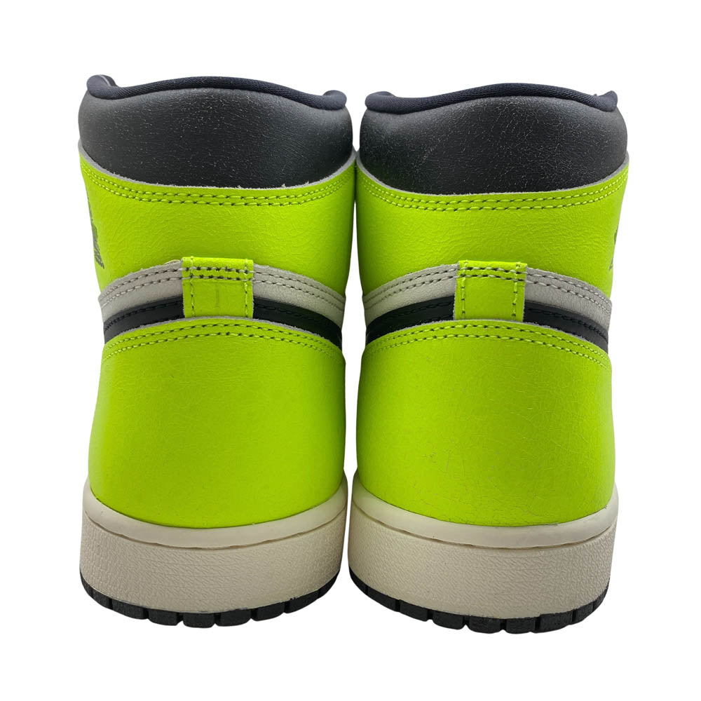 NIKE ナイキ 555088-702 Air Jordan 1 High OG Volt Visionaire AJ1 エアジョーダン1 ハイ OG ボルト ヴィジョネア ハイカット スニーカー ライトグリーン系 28cm【新古品】【未使用】【中古】
