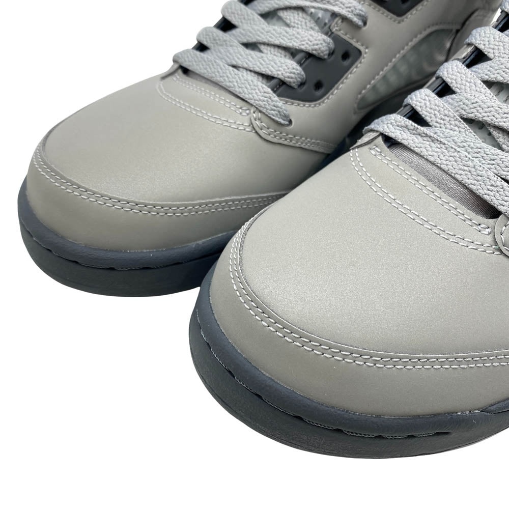 NIKE ナイキ DM9014-003 Air Jordan 5 Green Bean AJ5 エアジョーダン グリーンビーン ハイカットスニーカー グレー系 28cm【新古品】【未使用】【中古】