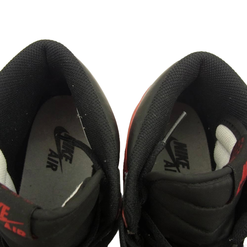 NIKE ナイキ 768861-001 Air Jordan 1.5 High The Return Gym Red White エアジョーダン1.5 ハイ ザ リターン ハイカットスニーカー ブラック系 レッド系 28.5cm【中古】