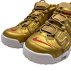Supreme シュプリーム 902290-700 × NIKE ナイキ AIR MORE UPTEMPO METALLIC GOLD フェイクバスターズ 鑑定済 エア モア アップテンポ モアテン メタリック ゴールド ハイカットスニーカー メタリック ゴールド 28cm【中古】