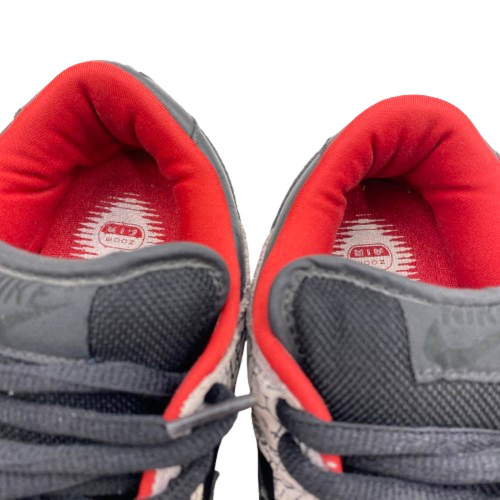 Supreme シュプリーム 02AW 304292-131 × NIKE ナイキ Dunk Low Black Cement Safari フェイクバスターズ 鑑定済 ダンク ロー ブラック セメント サファリ ローカットスニーカー 28.5cm【中古】