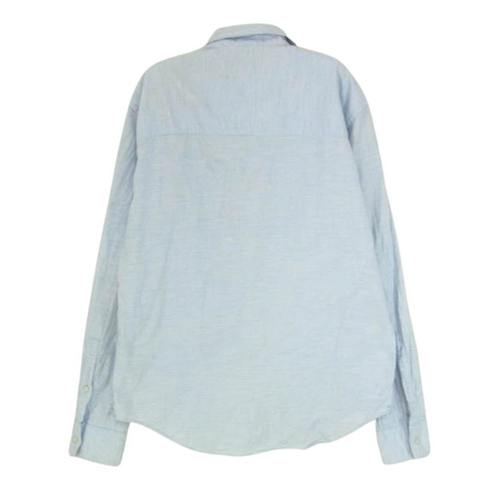 WTAPS ダブルタップス 122SPDT-SHM05 VIYELLA COTTON 長袖 シャツ ライトブルー系 M【中古】