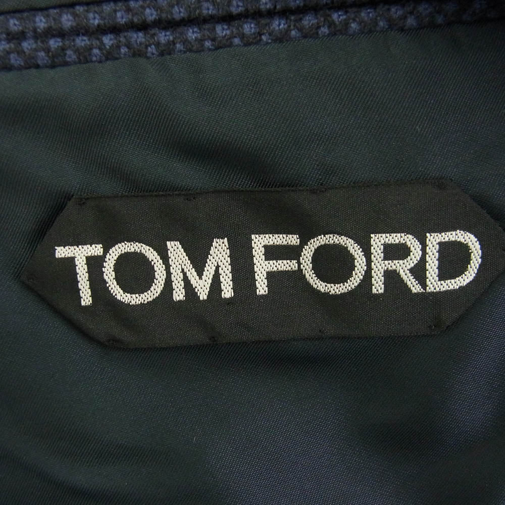 TOM FORD トムフォード 51A140 カシミヤ混 モヘア混ウール 3ピース