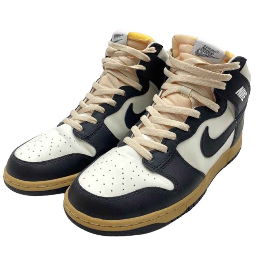 NIKE ナイキ DZ4732-133 Women's ウィメンズ Dunk High ダンクハイ Black and Sail ブラック アンド セイル ハイカットスニーカー 29cm【美品】【中古】