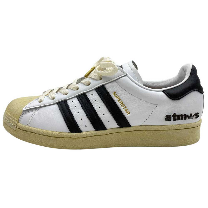 adidas アディダス FV2831 Superstar スーパースターWhite Black Aged Sole ホワイト ブラック エイジド ソール スニーカー 28cm【中古】