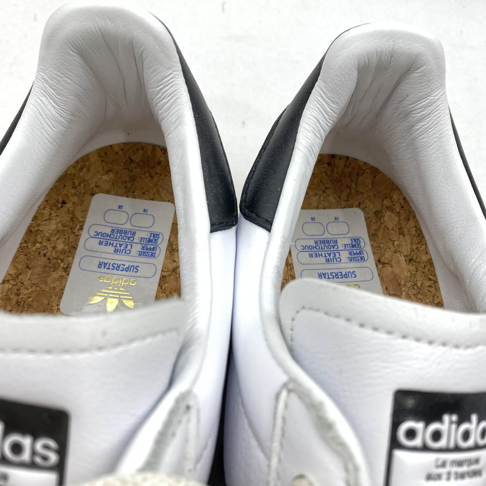 adidas アディダス FV2831 Superstar スーパースターWhite Black Aged Sole ホワイト ブラック エイジド ソール スニーカー 28cm【中古】