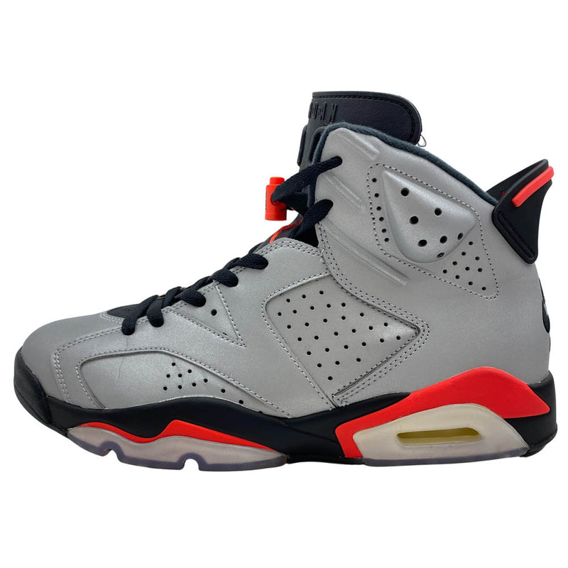 NIKE ナイキ CI4072-001 Air Jordan 6 Reflective Infrared エアジョーダン6 リフレクティブ インフラレッド ハイカットスニーカー シルバー系 28cm【中古】