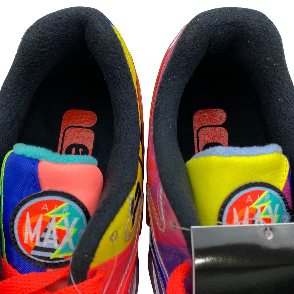 NIKE ナイキ CJ6200-001 × atmos アトモス  Air Max 2 Light Multi エアマックス2 ライト マルチ スニーカー マルチカラー系 28cm【新古品】【未使用】【中古】