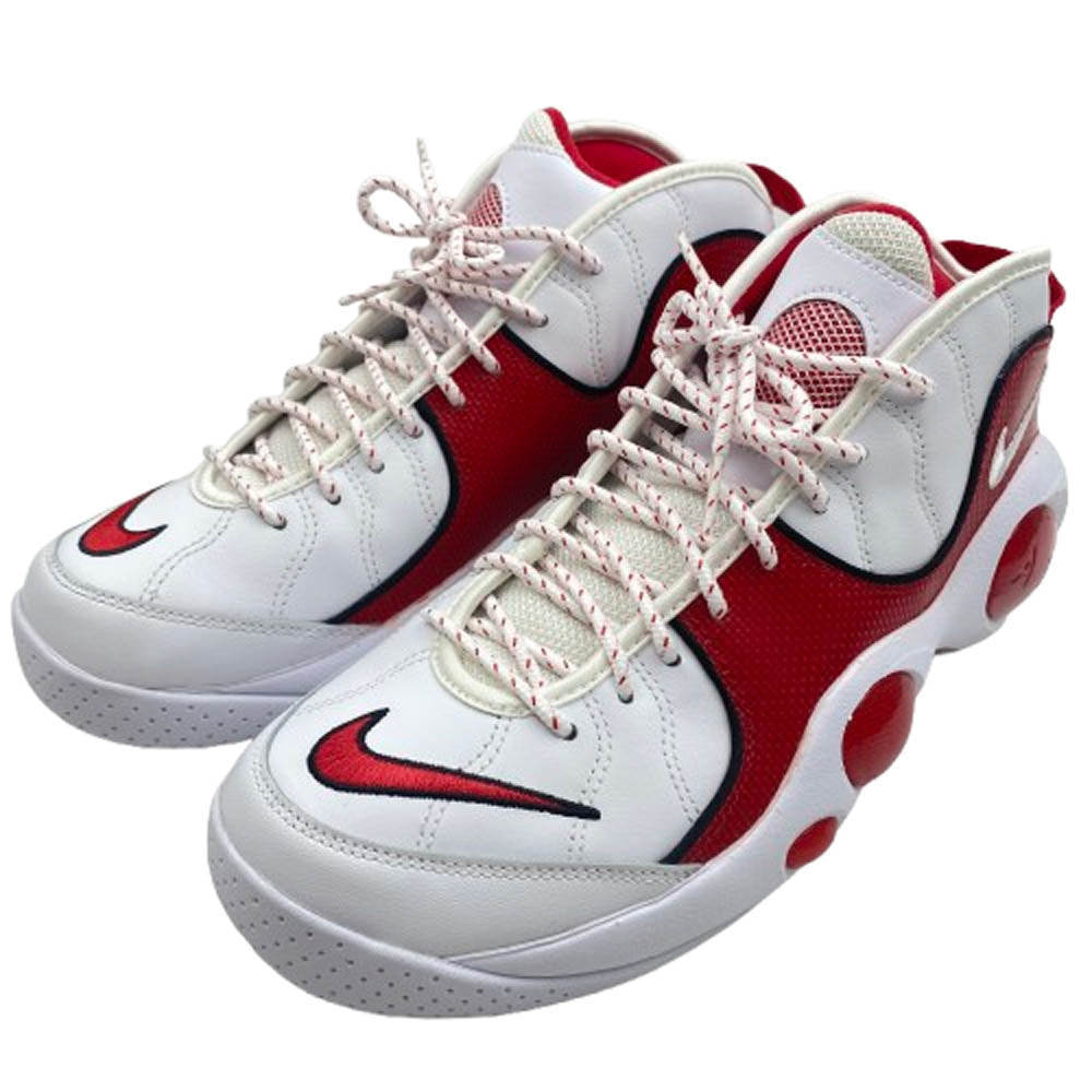 NIKE ナイキ DX1165-100 Air Zoom Flight 95 エアズームフライト95 True Red トゥルーレッド ハイカット スニーカー レッド系 ホワイト系 28cm【極上美品】【中古】