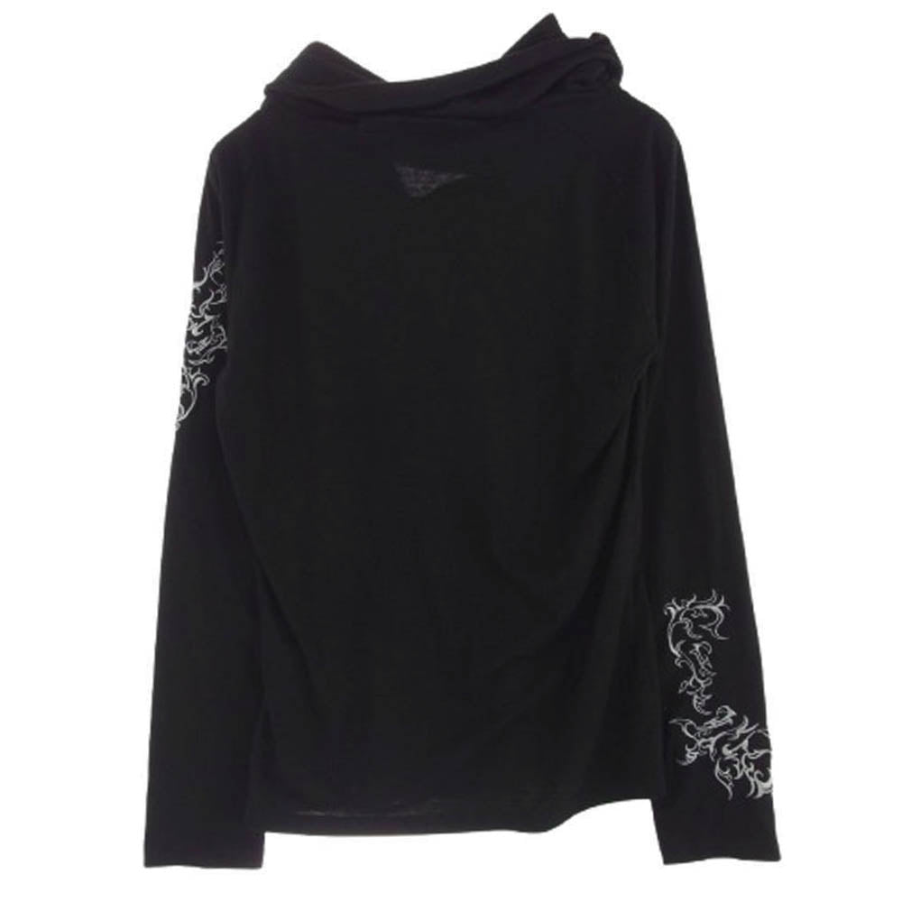 TORNADO MART トルネードマート TORNADO MART フーディ 長袖 Tシャツ ブラック系 L【中古】