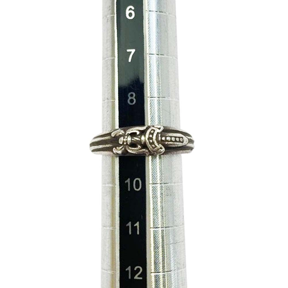 CHROME HEARTS クロムハーツ（原本無） BABY CLSC ベイビークラシック ダガー シルバー リング シルバー系 9号【中古】
