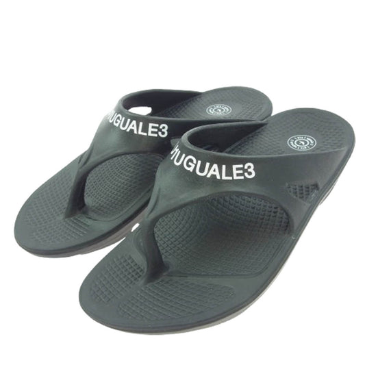 1piu1uguale3 ウノピュウノウグァーレトレ COMFY SANDAL サンダル ブラック系 44【中古】