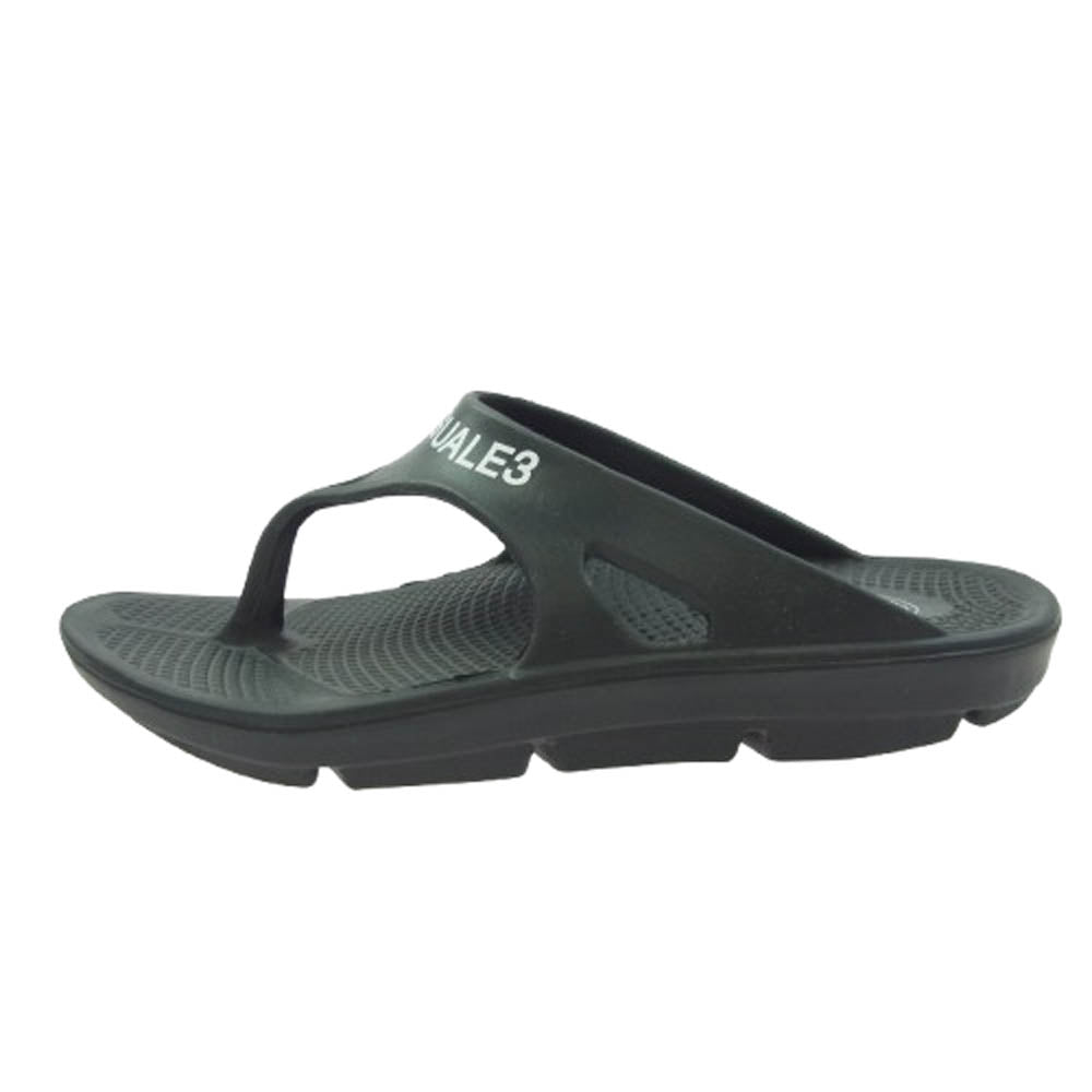1piu1uguale3 ウノピュウノウグァーレトレ COMFY SANDAL サンダル ブラック系 44【中古】