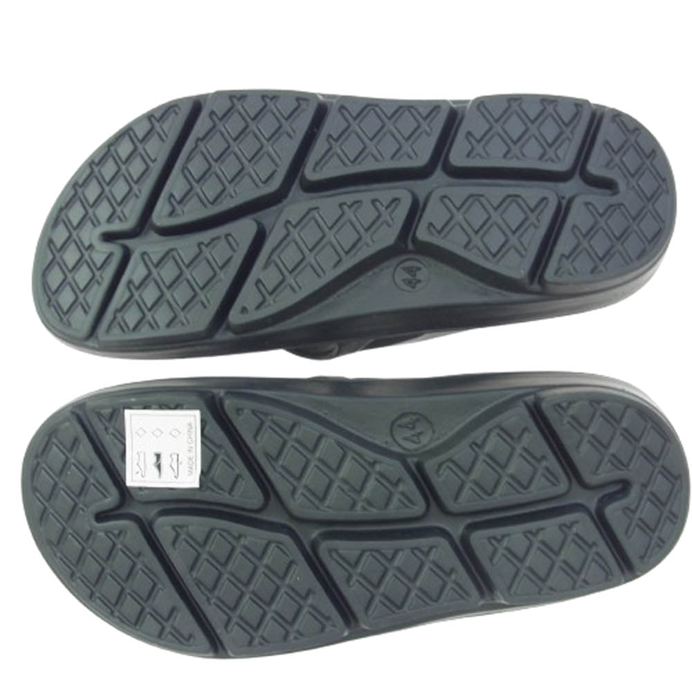 1piu1uguale3 ウノピュウノウグァーレトレ COMFY SANDAL サンダル ブラック系 44【中古】